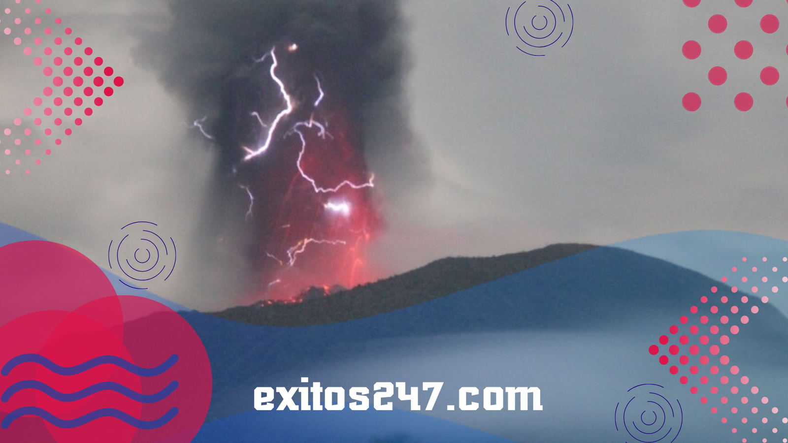 Alerta máxima en Indonesia: Volcán Ibu entra en erupción por tercera vez esta semana