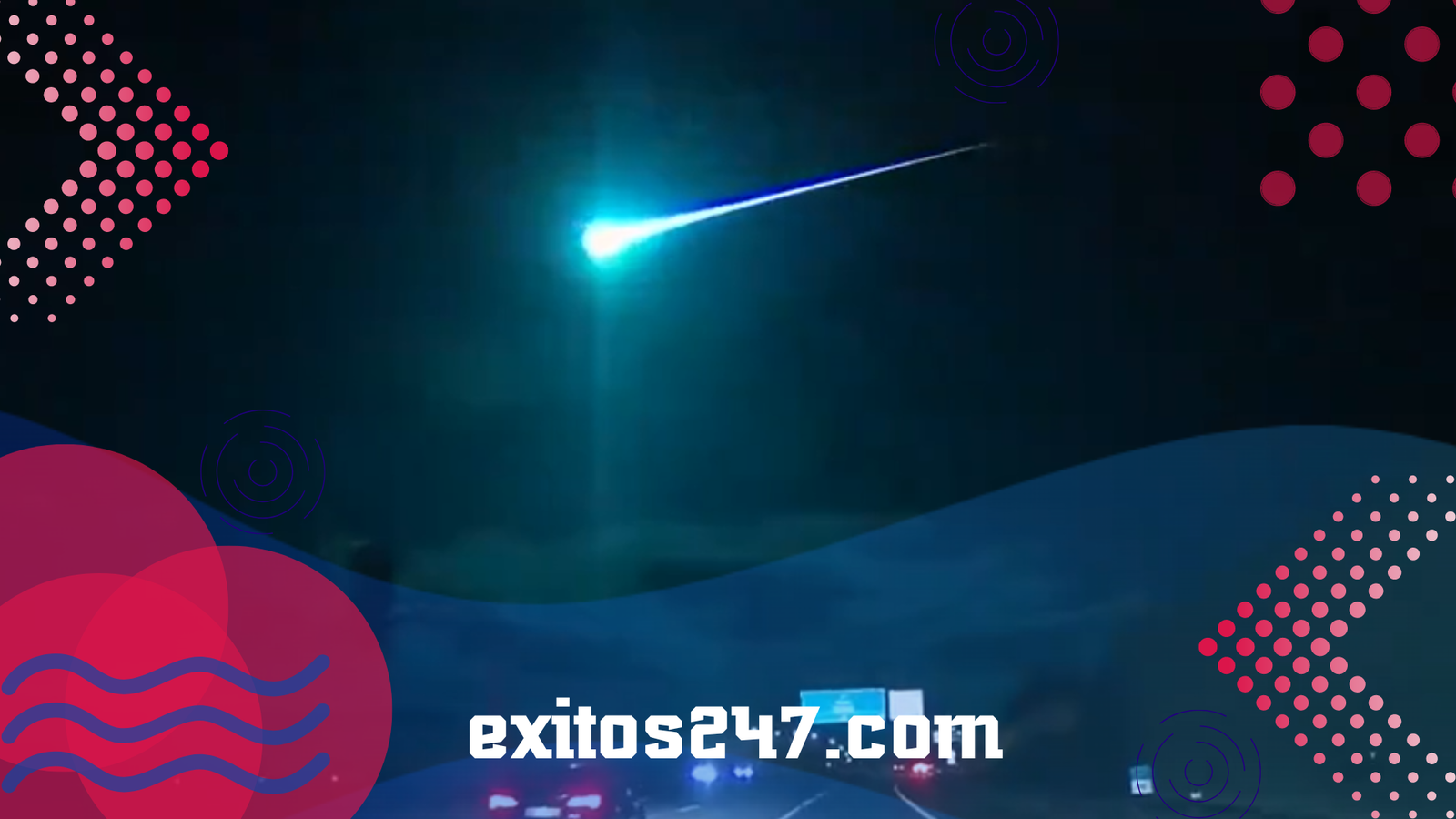 Luces en el cielo: El emocionante avistamiento que dejó a la Península Ibérica asombrada