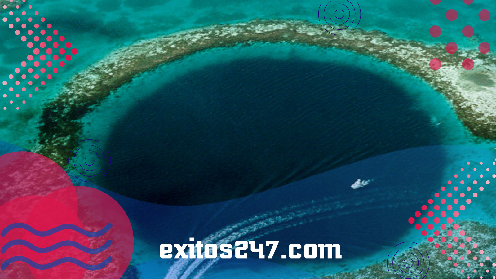 Descubren en México el agujero azul más profundo del mundo