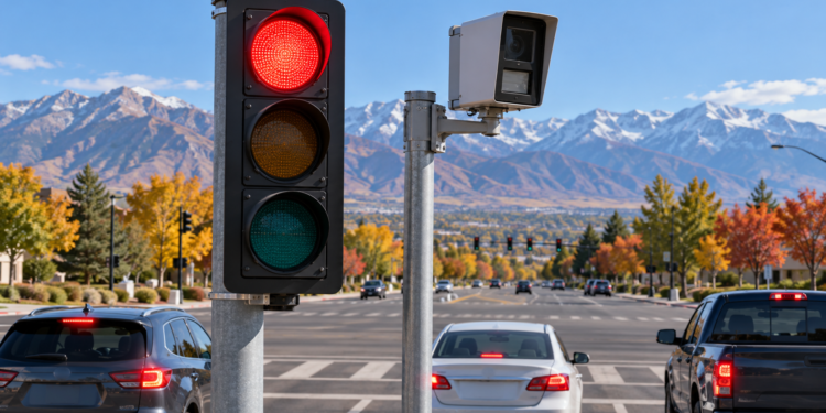 Legislador propone cámaras para detectar a quienes se pasan el semáforo en rojo en Utah