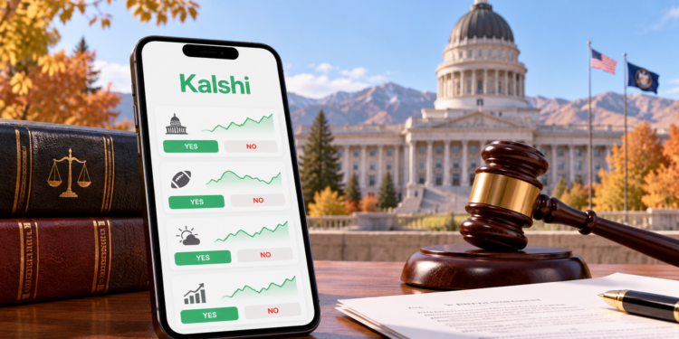 Utah presenta 14 cargos contra Kalshi y sus fundadores por presuntas apuestas ilegales
